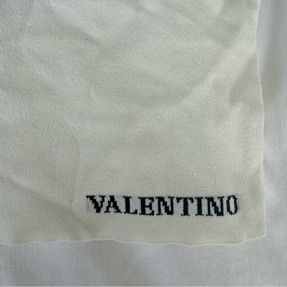 VALENTINO STRETCH KNIT CROP TOP - Picture 5 of 7